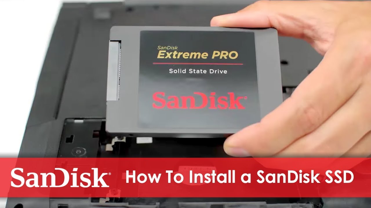 how to open a sandisk
